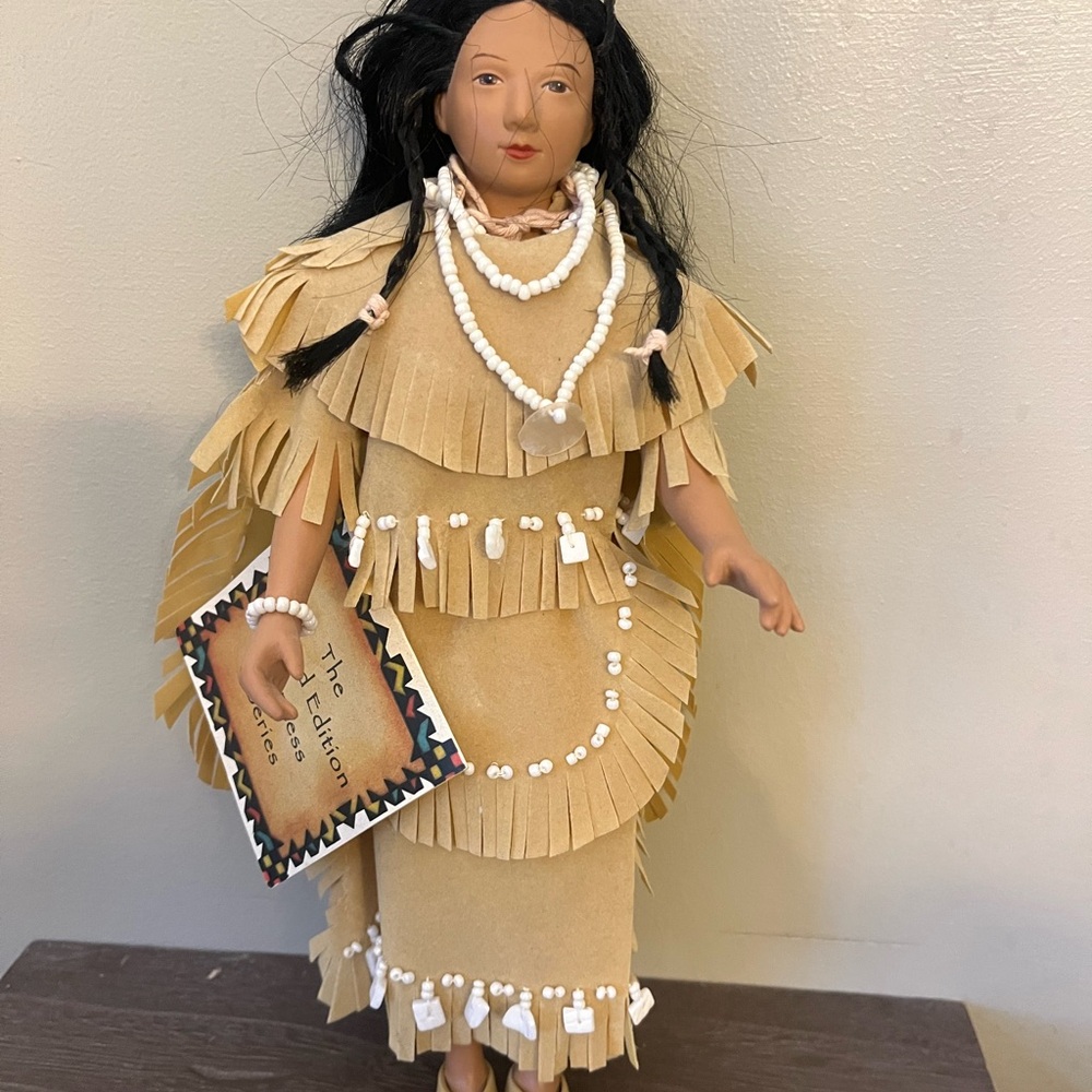 Vintage Pocahontas Sandy Dolls Limited Edition Powhatan Princess Doll